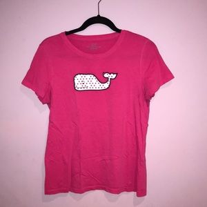 Pink Vineyard Vines Short Sleeve T-shirt